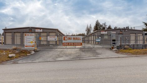 Mini Mall Storage Entrance