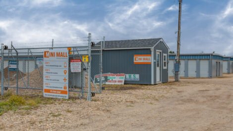 Mini Mall Storage Entrance