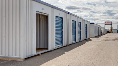 Inside a Storage Unit in Lethbridge