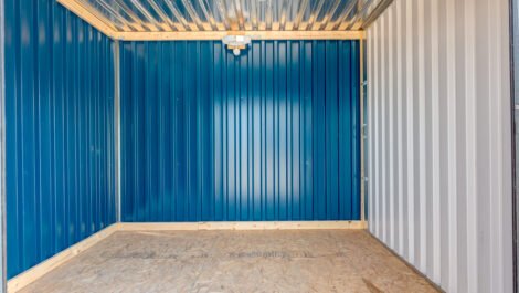 Inside a Storage Unit in Lethbridge