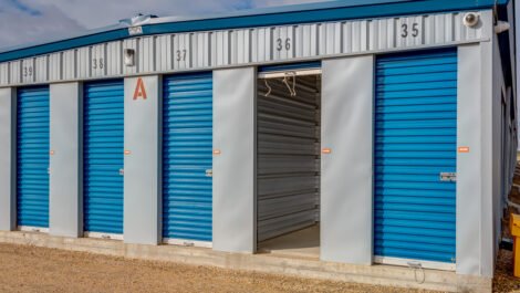 Inside a storage unit in Sexsmtih