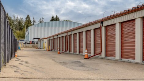 Drive up Self Storage units