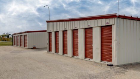 Drive up Self Storage units