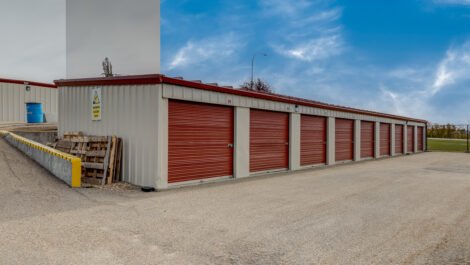 Drive up Self Storage units