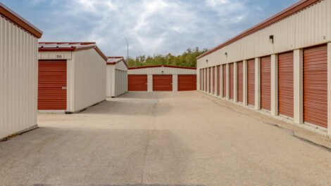 Drive up Self Storage units