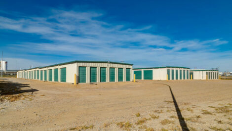 Self storage units in Swift Current