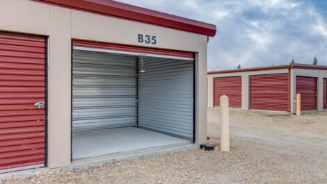 Inside a Storage Unit