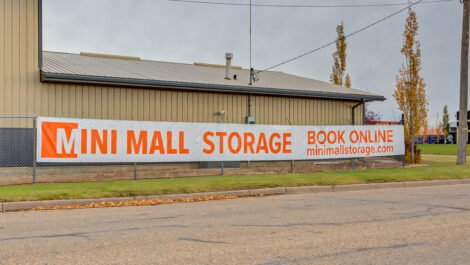 Mini Mall Storage Outside