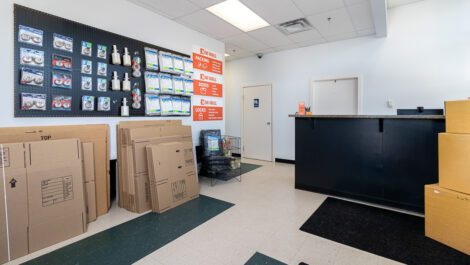 Mini Mall storage inside office in Brandon