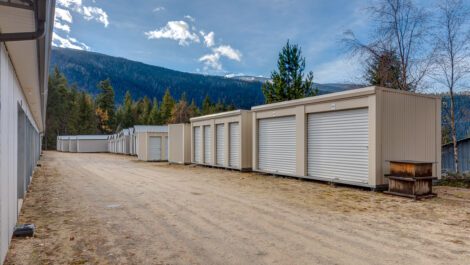 Outside Storage units in Nelson