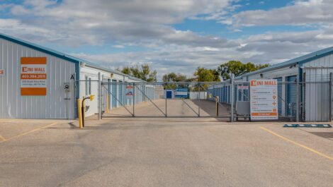 Mini Mall Storage Gated