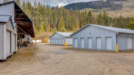 Outside Storage units in Nelson