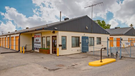 outside storage unit in Calgary