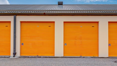 outside storage unit in Calgary