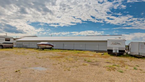 Outside of storage Building