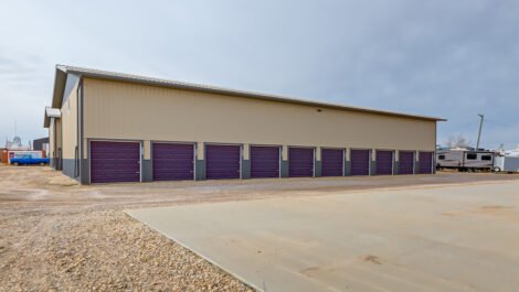 Mini Mall Storage Building in Camrose