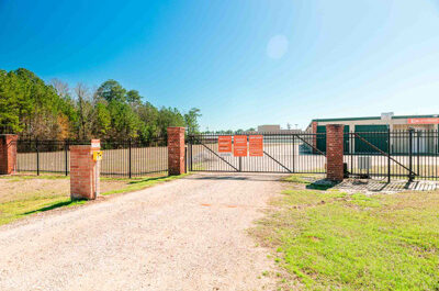 Facility gate at Mini Mall Storage in Jasper