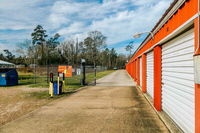 facility gate at Mini Mall Storage in Buna