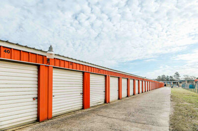 large and medium drive up self storage units