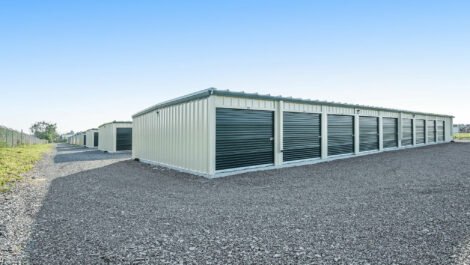 Large drive up self storage units