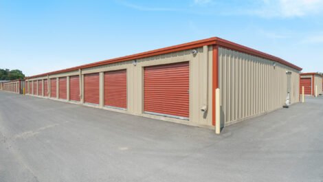 Drive up self storage units