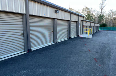 medium drive up self storage units