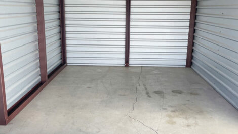 large drive up self storage unit