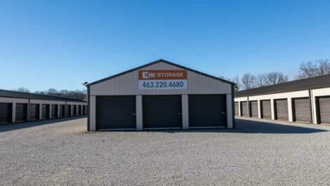 medium drive up self storage units