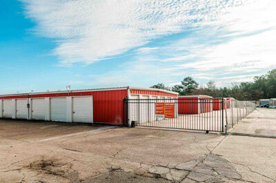 Facility gate at Mini Mall Storage