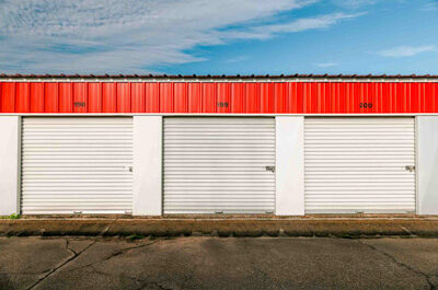 Medium drive up self storage units