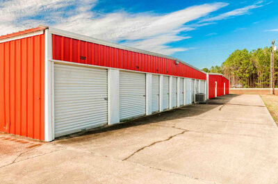 large drive up self storage units