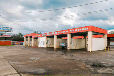 Car wash on site at Mini Mall Storage