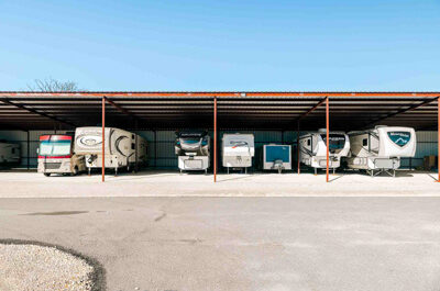 Boat and RV storage in Lufkin at Mini Mall Storage