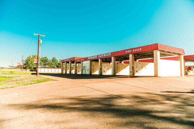 Car wash at Mini Mall storage in Nacogdoches