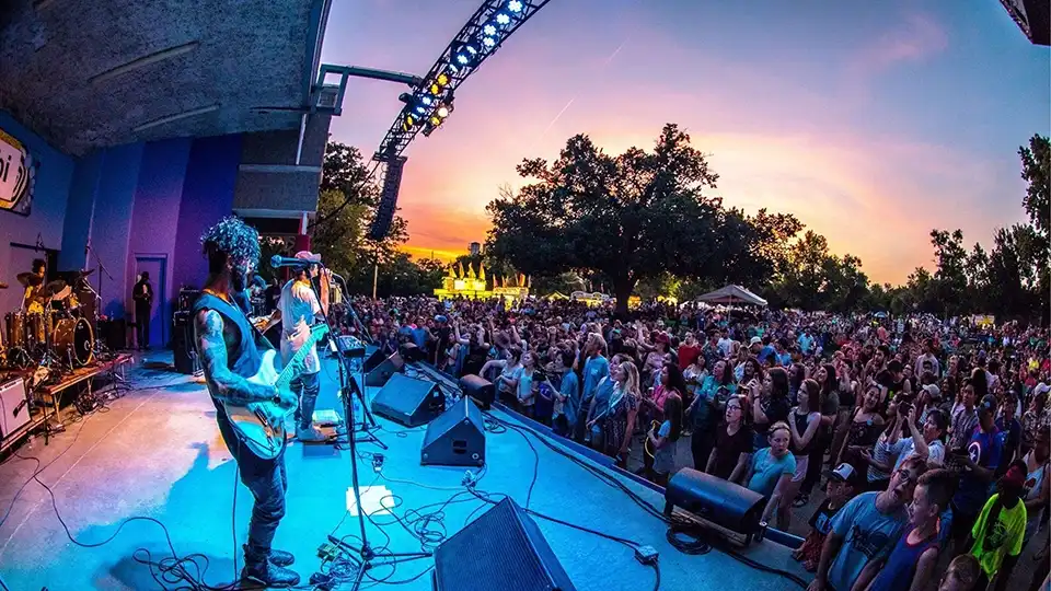 Amphitheater in Salina, KS