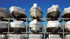 boats in storage