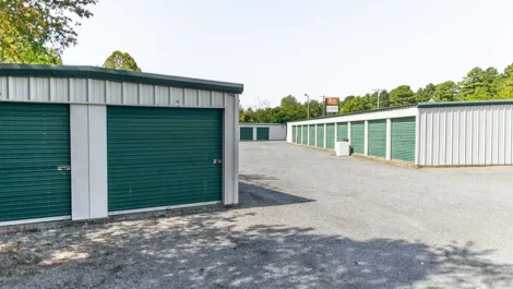 large drive up self storage units