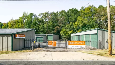 Entrance to Mini Mall Storage in Hot Springs